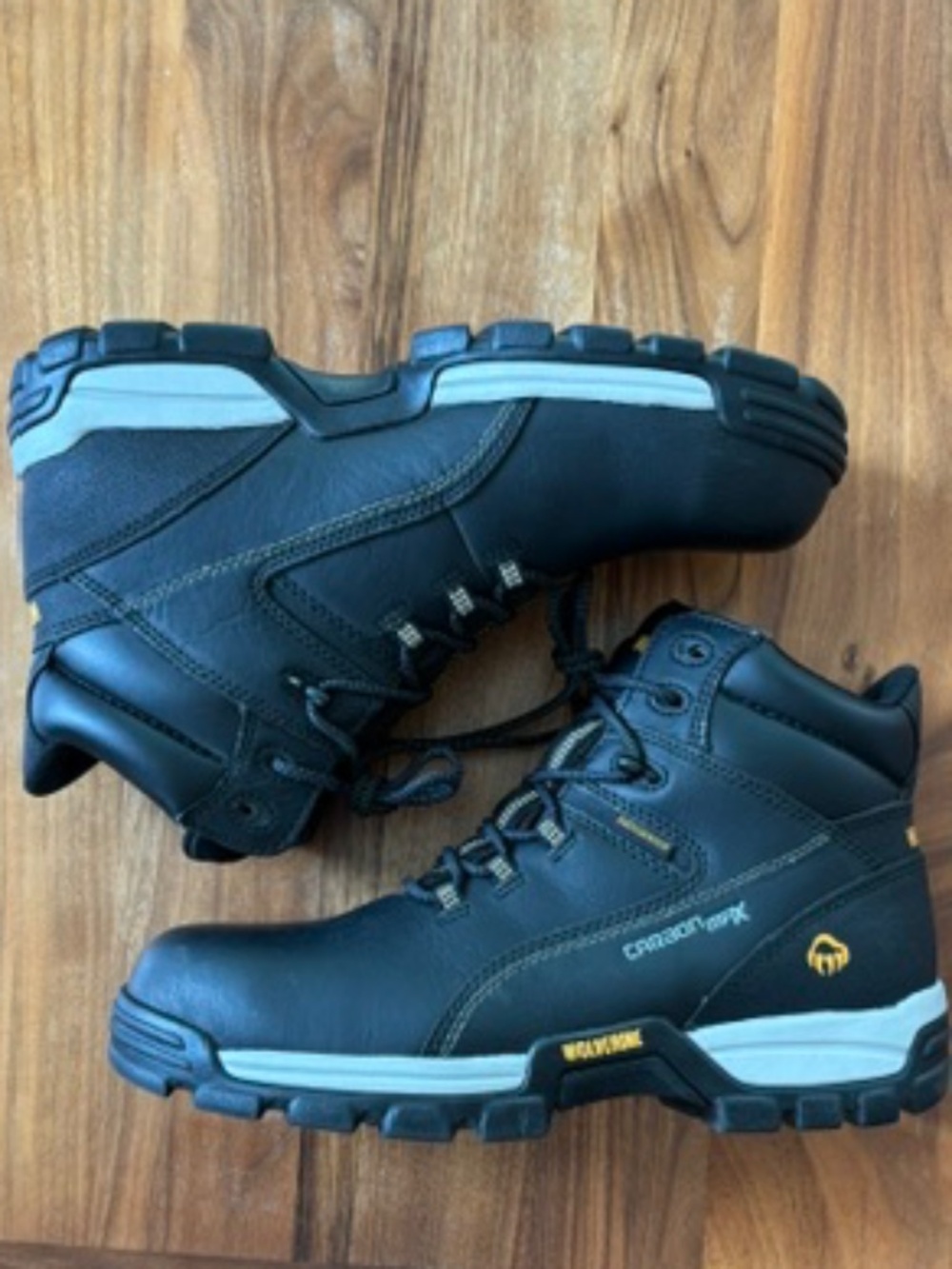 Never worn! Wolverine Safety Work Boots, Tarmac 6" WP, Mens Sz 10.5